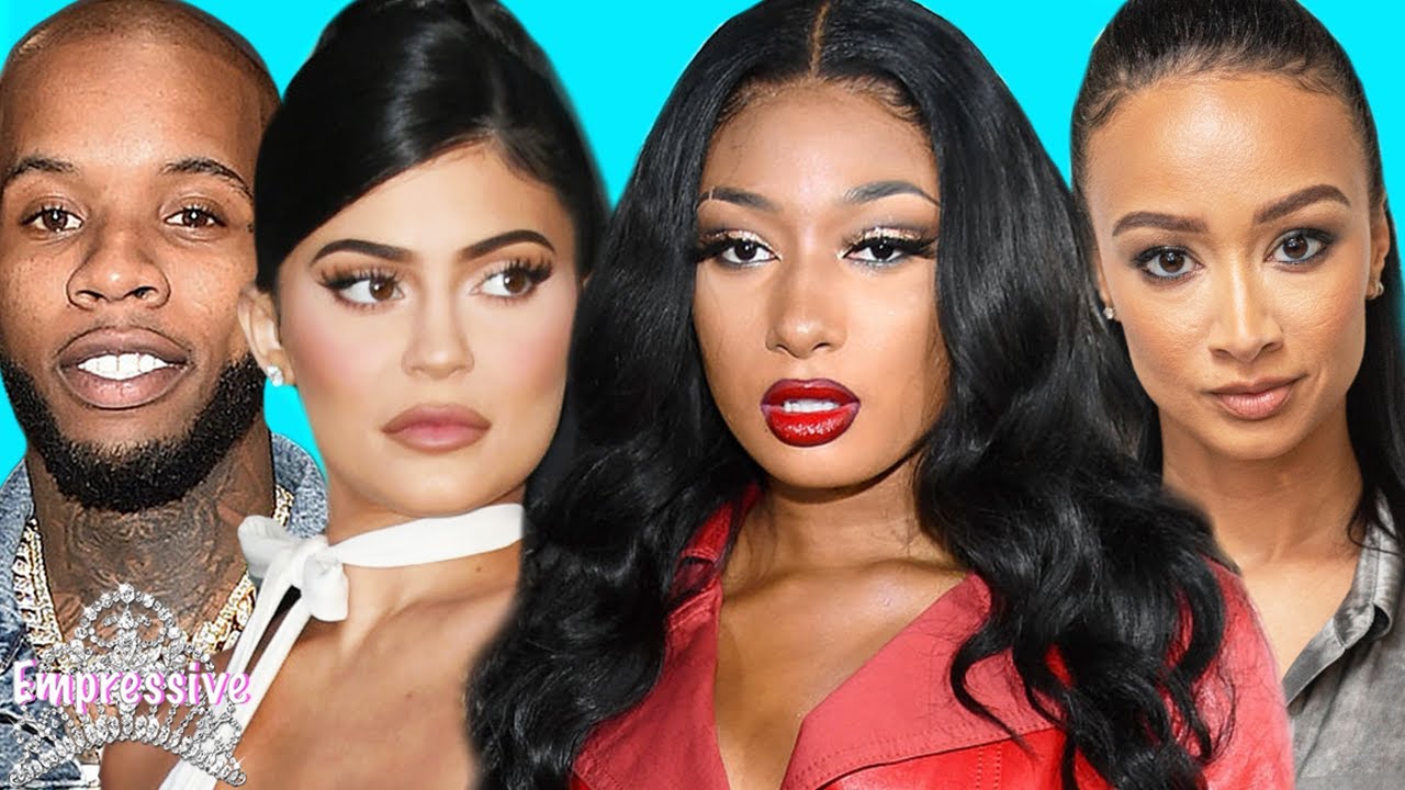 Megan Thee Stallion argued with Tory over Kylie Jenner? | Megan drags Draya! | Kanye outs Kim & Meek