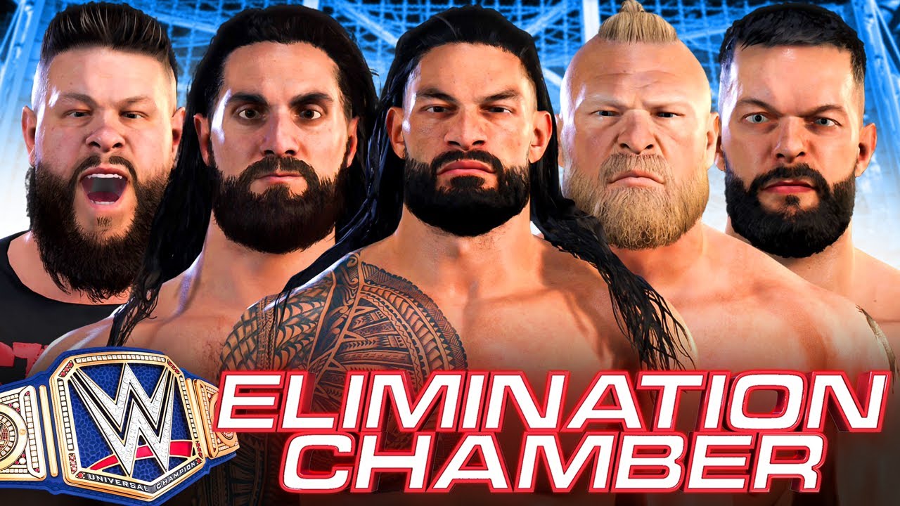 I Put 6 Universal Champions in an Elimination Chamber!