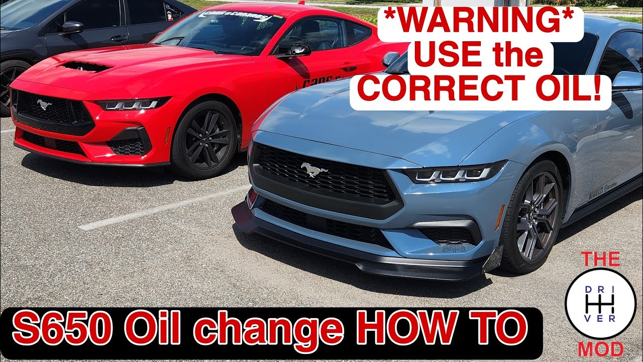 S650 Gen 4 Coyote Oil Change HOW TO// Which oil SHOULD you use?