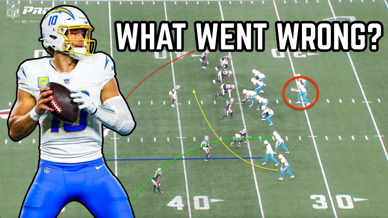 Justin Herbert All-22 Film Analysis vs Patriots