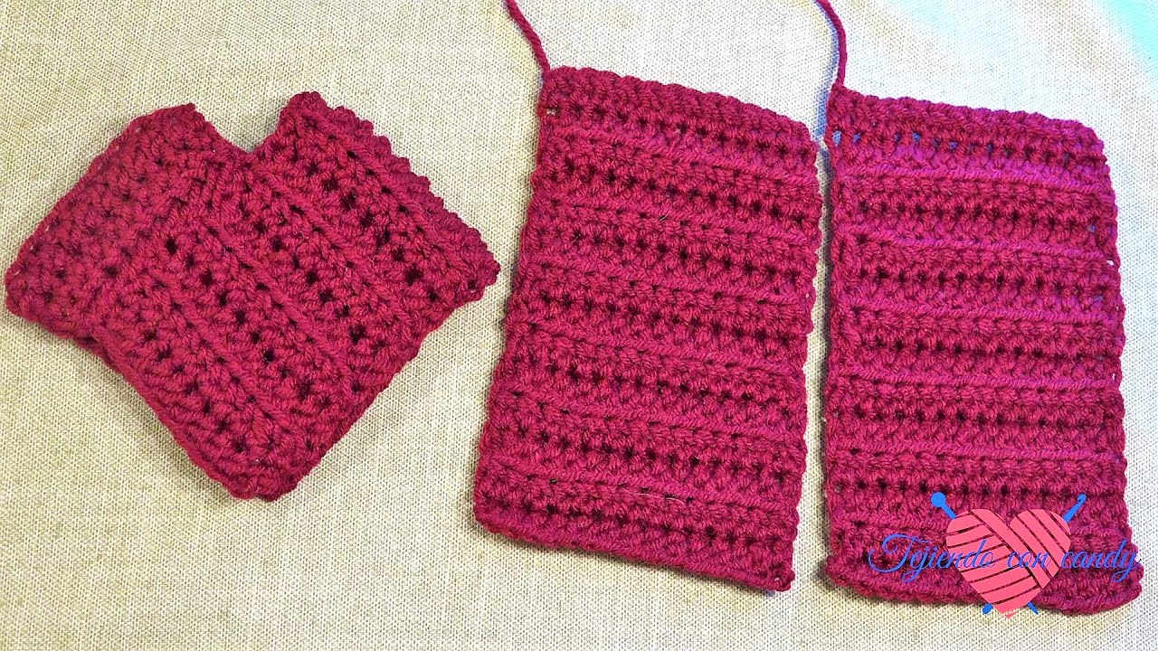 Poncho con 2 rectangulos  todas las medidas ( con la diestra)