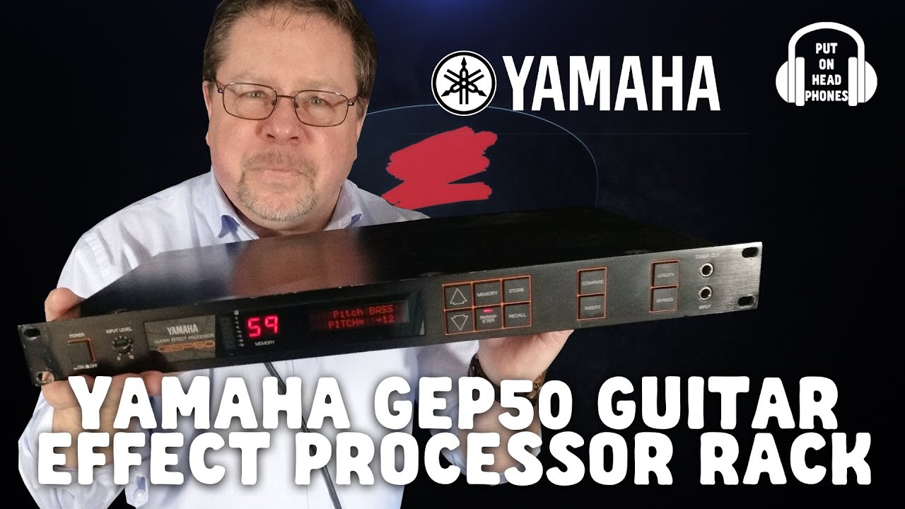 Yamaha GEP50 Guitar Effect Processor Rack