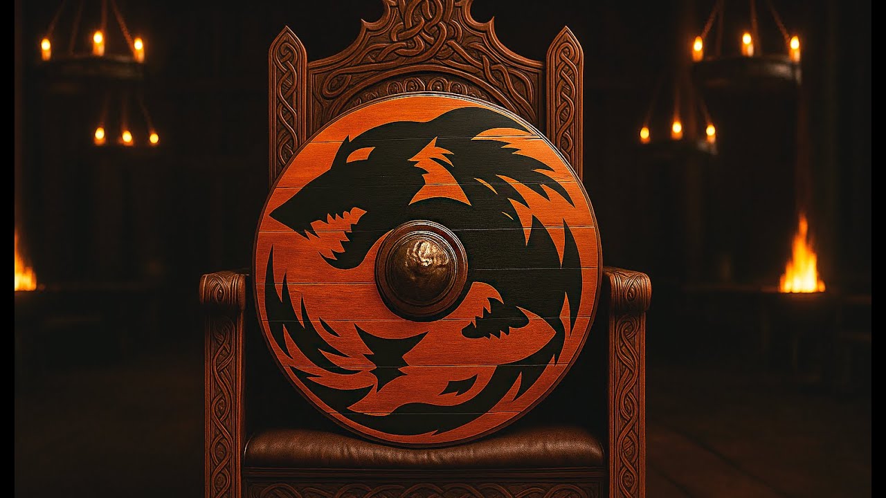 Veja como eu fiz um escudo viking 100% artesanal / Passo a passo🛡️