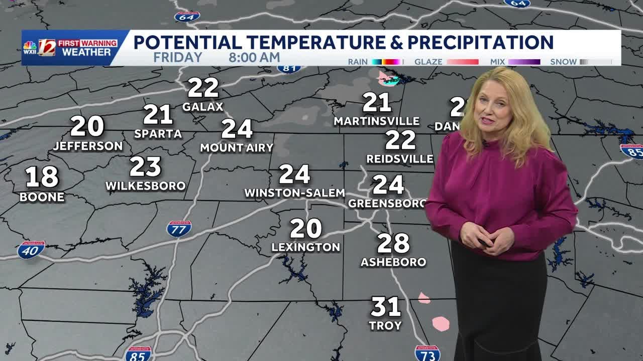 Unsafe wintry conditions on roads around the Triad, Watching for more wintry weather