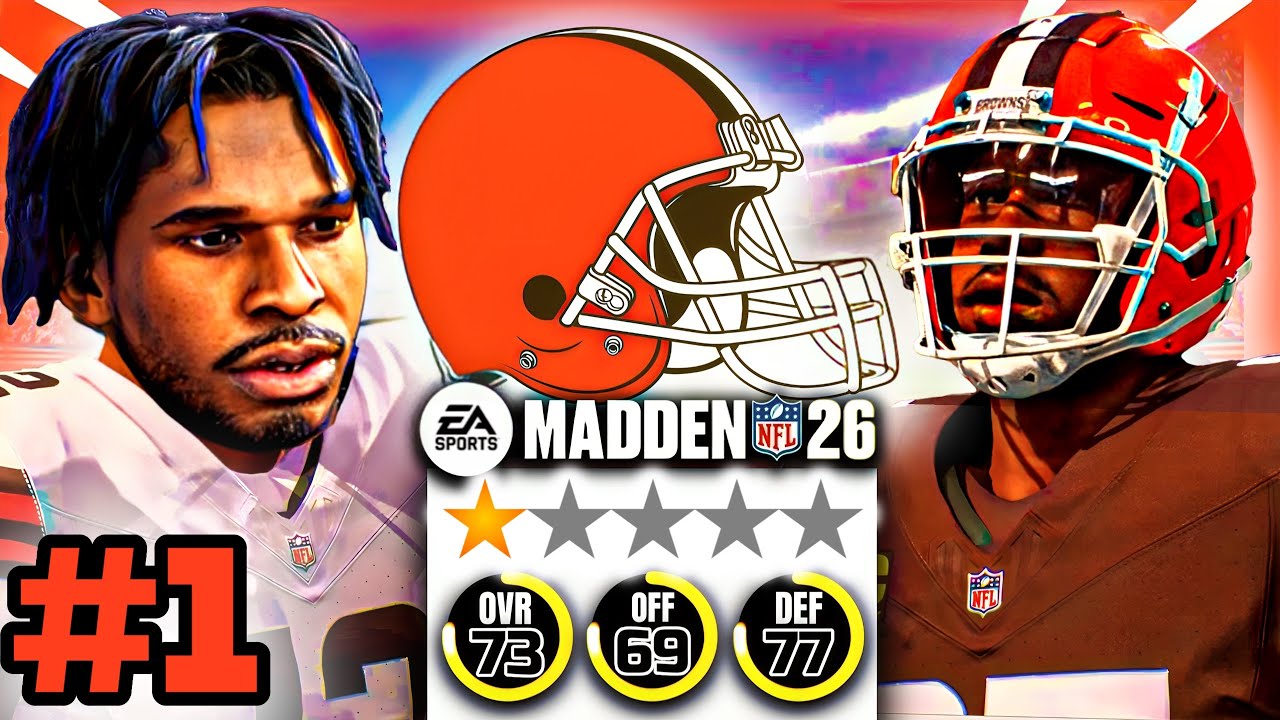 The rebuild BEGINS! | Madden 26 Cleveland Browns Franchise Mode Ep 1 [S1]