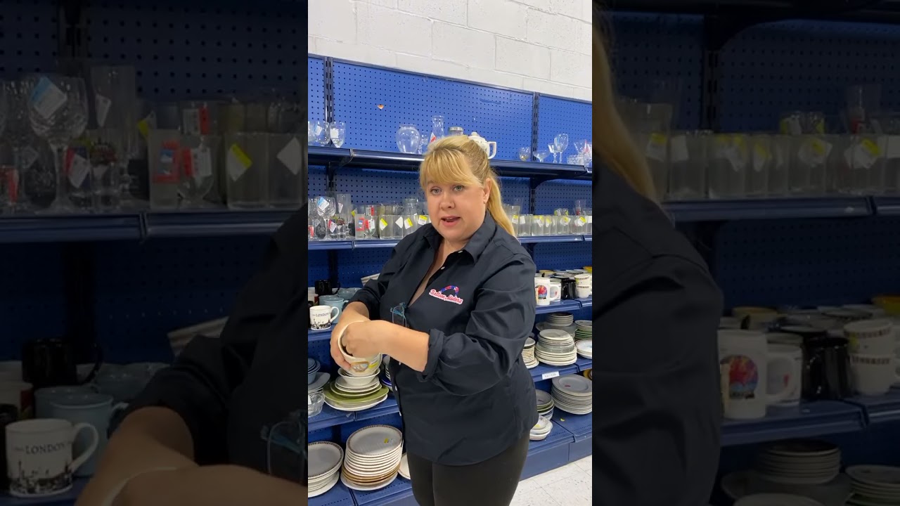 Shopping at thrift stores for Stuffed Balloon Supplies!