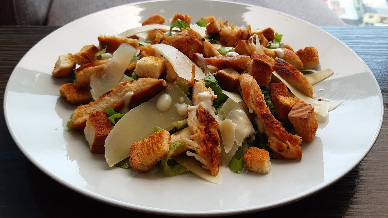 Ensalada césar, deliciosa y fácil de preparar