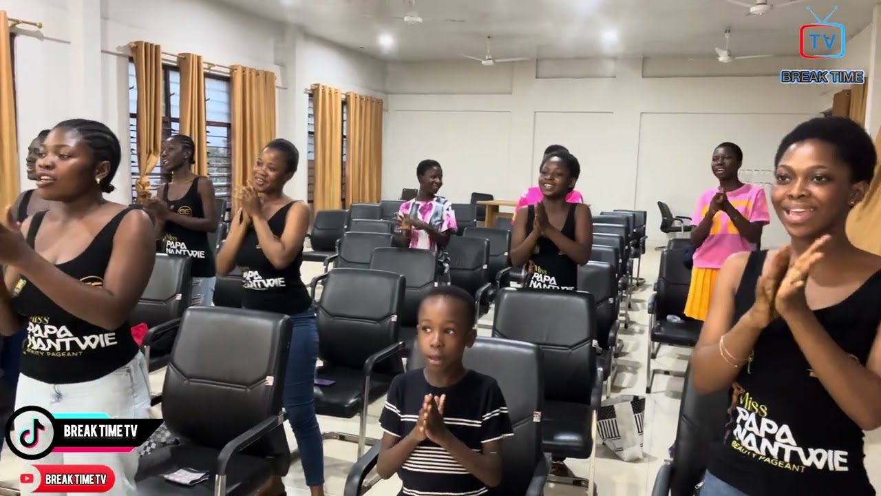 MISS PAPA NANTWIE BEAUTY PAGEANT _Last day of rehearsals🔥❤️💐