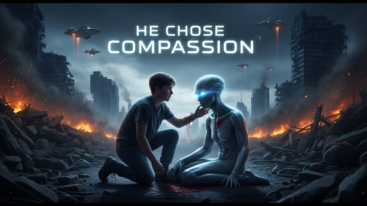 He Saved an Injured Alien | A Boy’s Choice That Changed the War | Hybrid Shadows