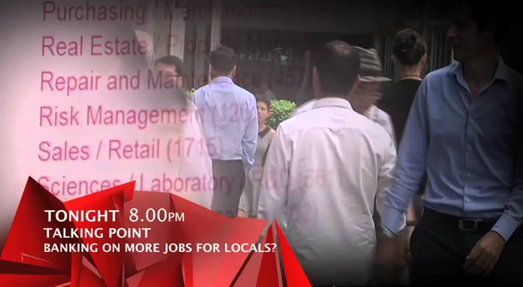 Banking On More Jobs For Locals? | Talking Point | Channel NewsAsia