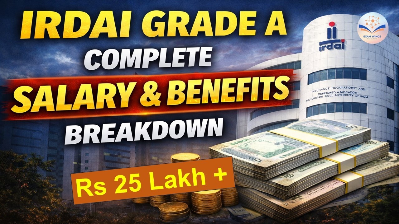 IRDAI Grade A Salary 2026 💰 | In-Hand, Perks & Hidden Benefits