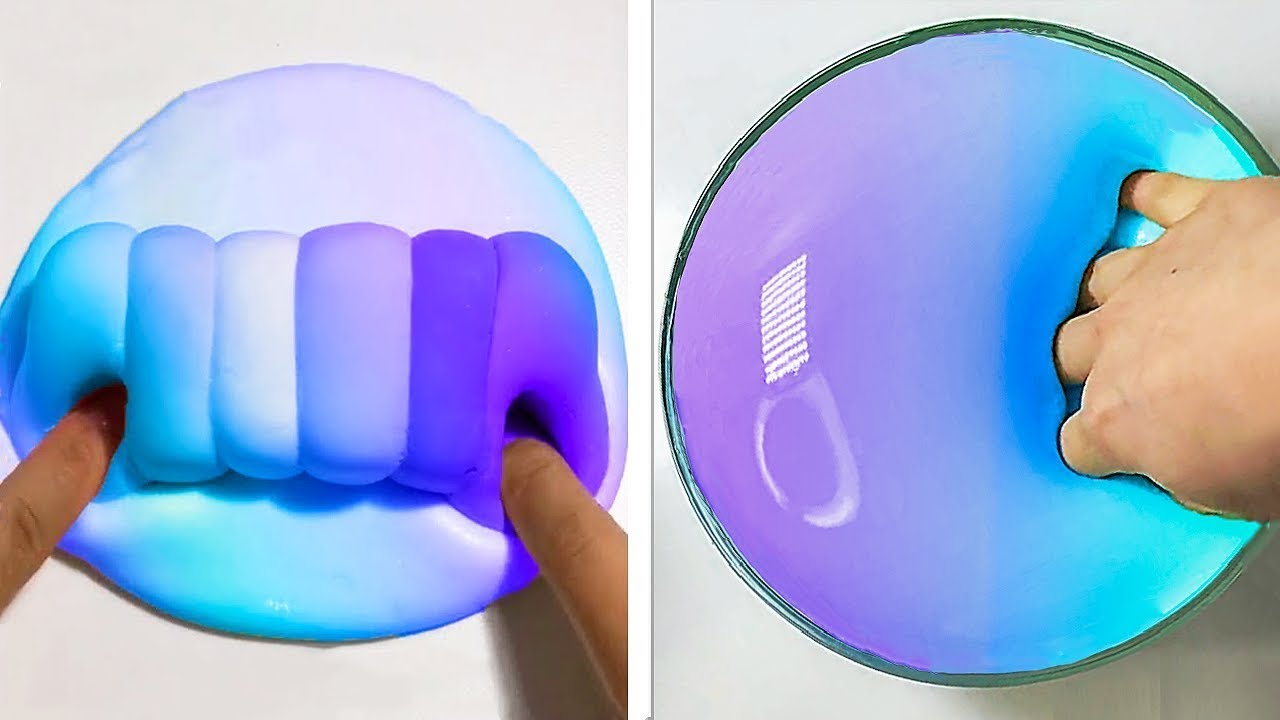 Satisfying Slime ASMR Reverse Video & Sound.s