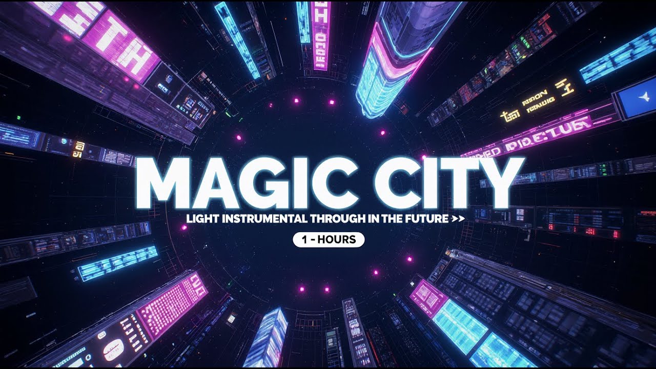 Neon Horizon: Light Instrumental Journey Through the Future City (Lo-Fi Focus & Chill)