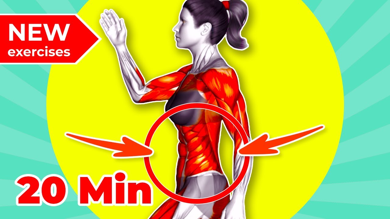 ➜ 20-Min BELLY GONE! ➜ Stand & BURN (New Exercises)