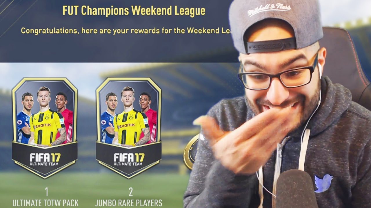 BEST TOP 100 REWARDS EVER! FUT CHAMPIONS FIFA 17
