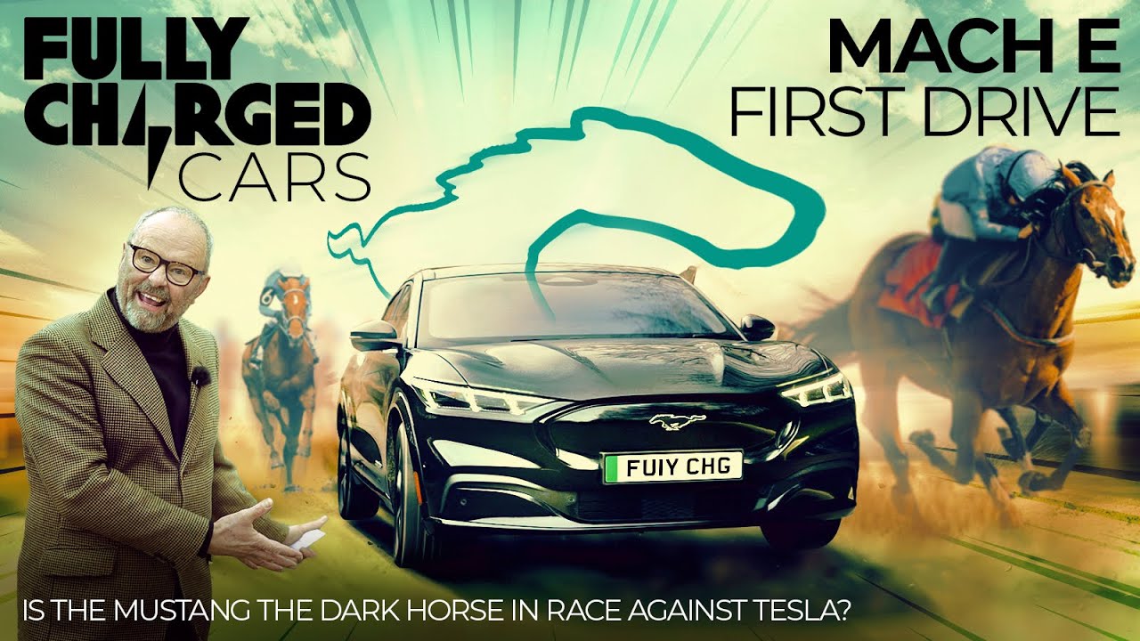 FORD MUSTANG MACH-E 1st Drive - Is it the dark horse in the race against Tesla? | Fully Charged CARS