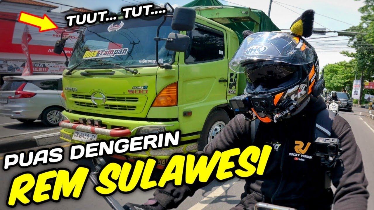 SUPIR TRUK SENANG MENDENGAR KLAKSON SULAWESI