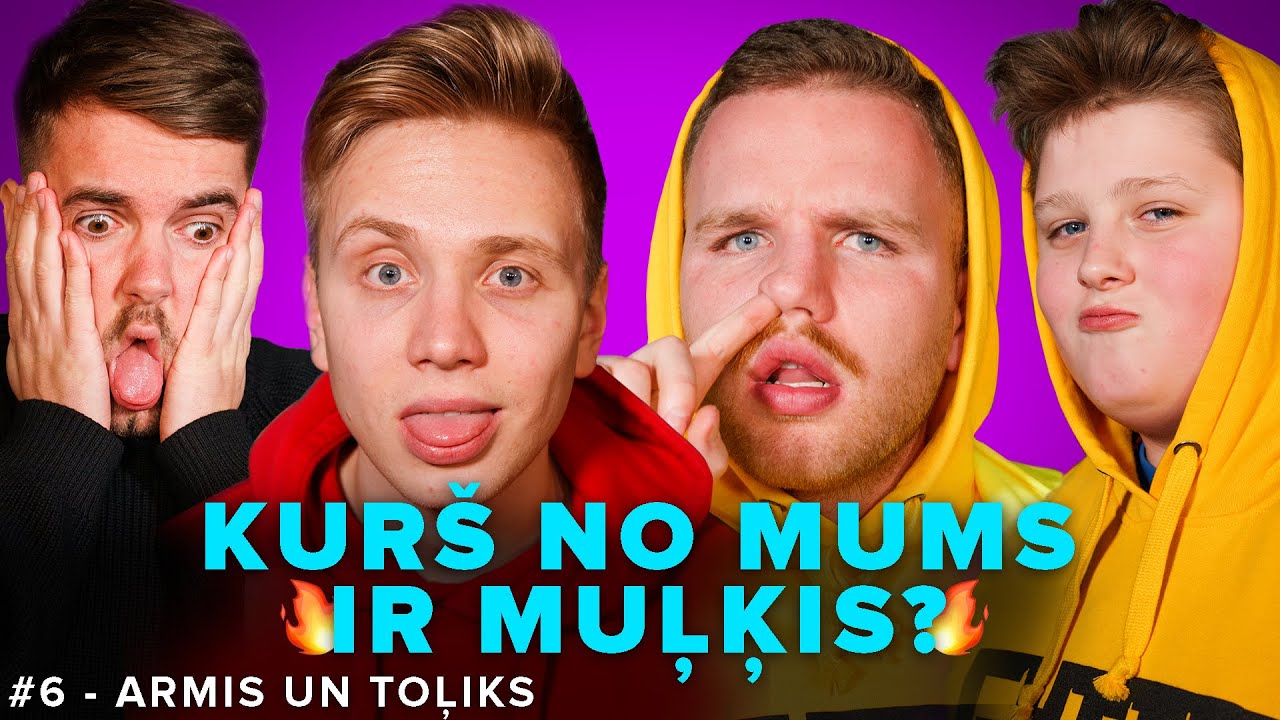 Labākie draugi - Armis un Toļiks | KURŠ NO MUMS IR MUĻĶIS? #6 (Zalāns, Armis, Toļiks, Fanya)