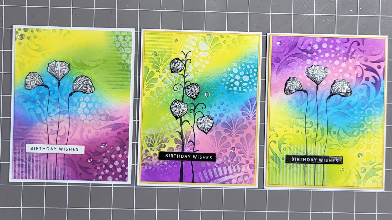 LAVINIA STAMPS EASY 3D flower Stunning results #132 #handmade #cardcreations #art #cardmaking