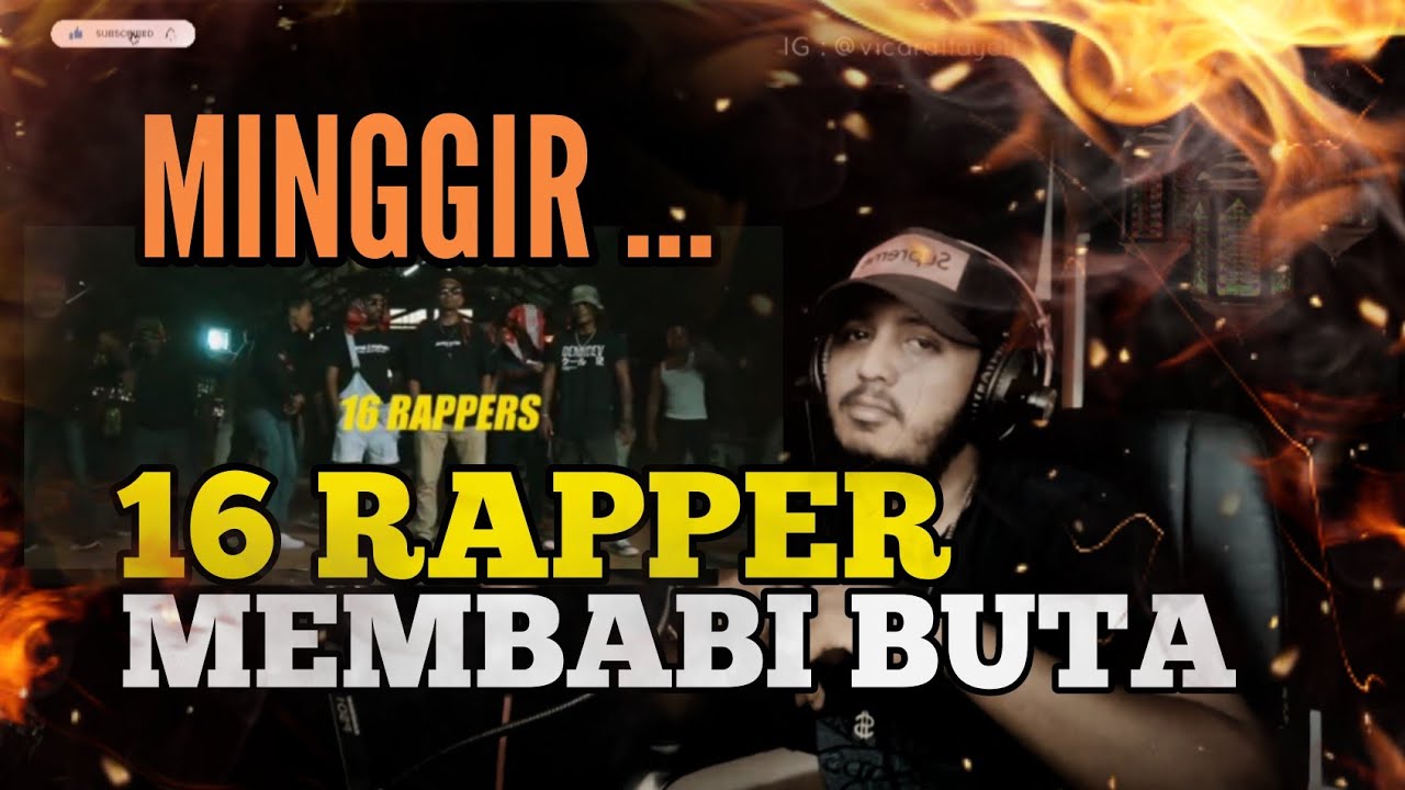 [ REACTION AJIB ✓ ] YAF PROJECT - YAF N'DIR || 16 Rapper From Kei ✊
