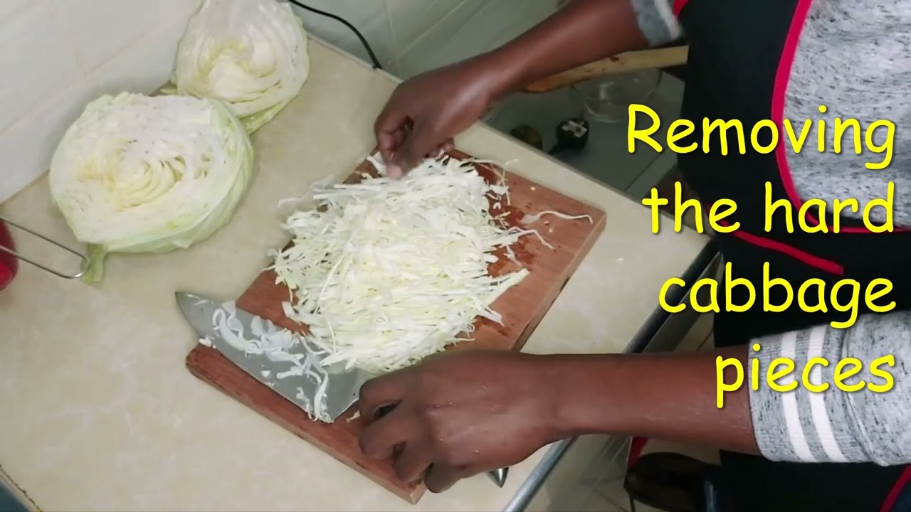 How To Make Cabbage From Scratch  - By Qlaryce Music