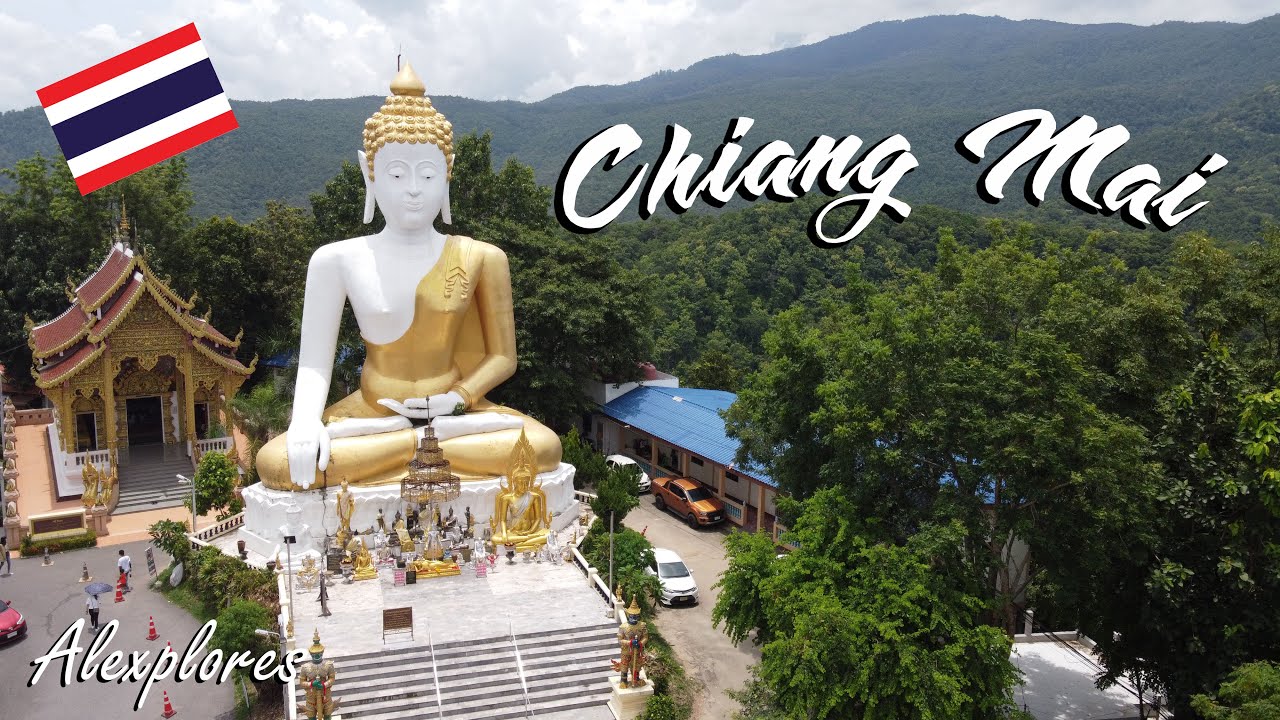 Đi chùa ở Chiang Mai bắt gặp hào quang mặt trời hiếm có đằng sau tượng phật | เชียงใหม่