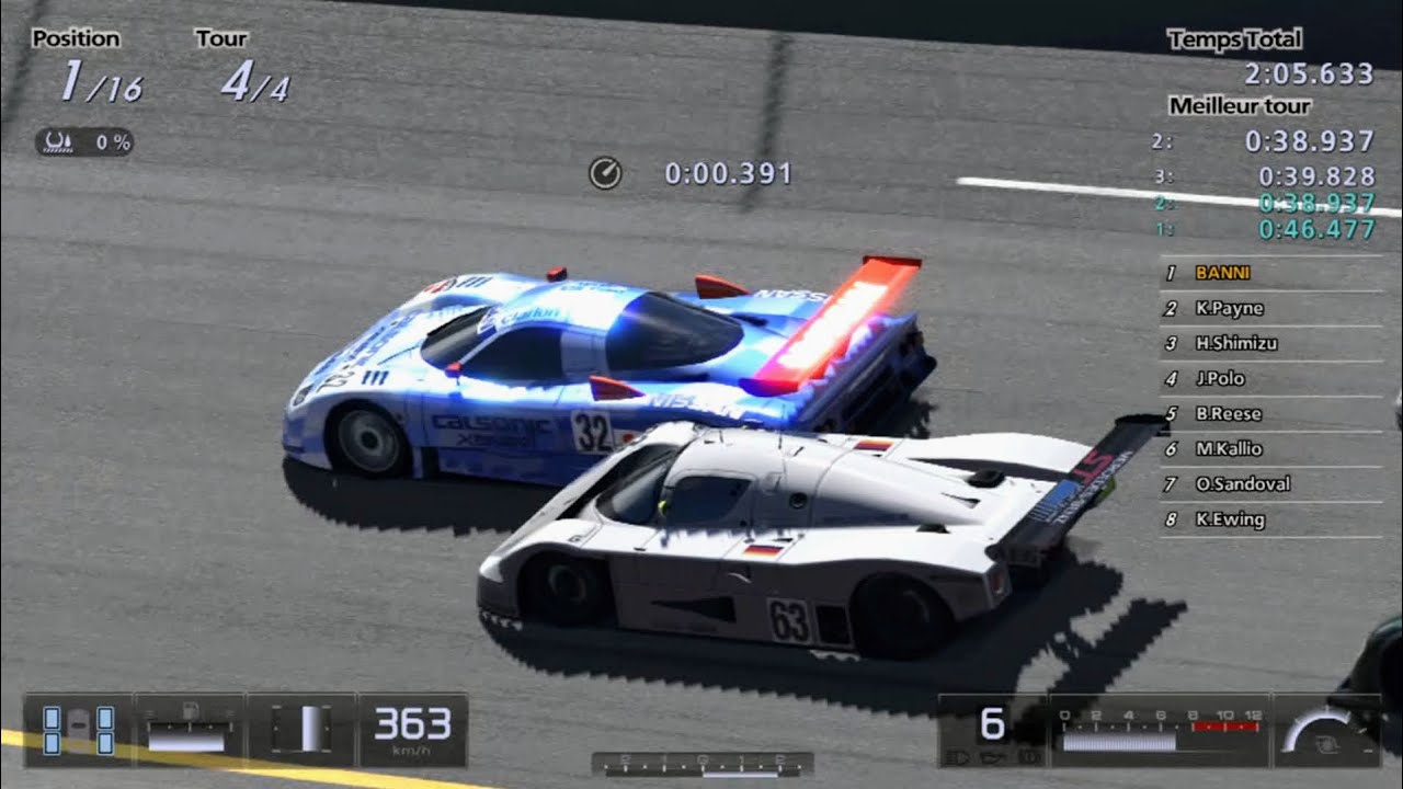 Gran Turismo 5 - Nissan R390 GT1 '98 (HYBRiD) PS3 Gameplay