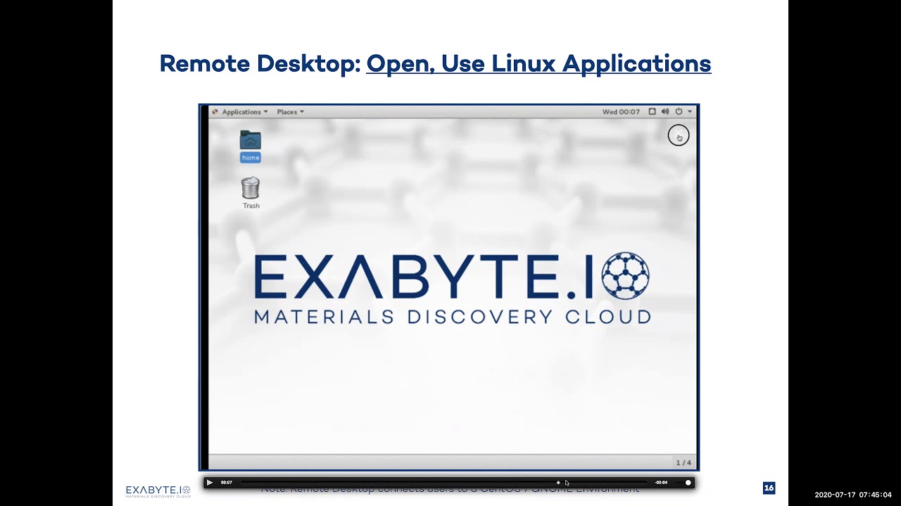Migrating to + Collaboration on Exabyte.io Webinar 2020-07-17