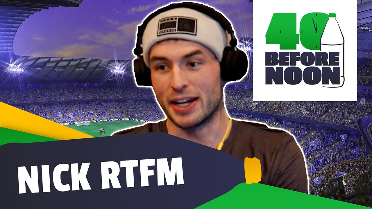 NickRTFM on Life Before Twitch, Meeting Foden & his Sports Life!