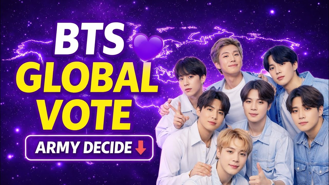 Who Is the Most Popular BTS Member? 🌍 ARMY Vote Now| BTS Global Vote 2026 💜 