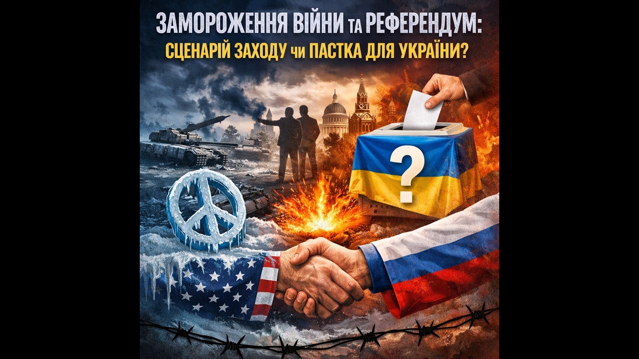 Замороження війни та референдум: сценарій Заходу чи пастка для України?
