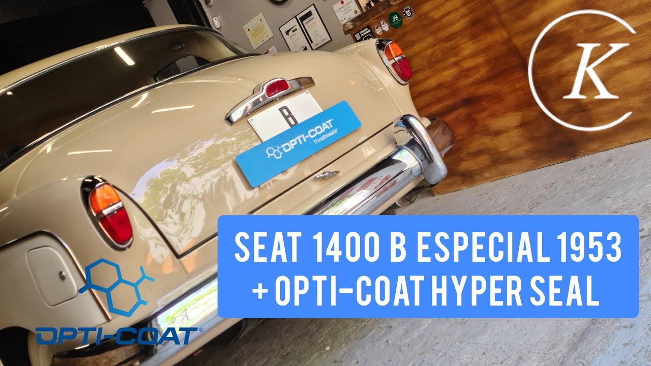 🔷️ Seat 1400 B Especial 1957 + Opti-Coat Hyper-Seal 🔷️ #Seat #clasicos #detailing #detallado