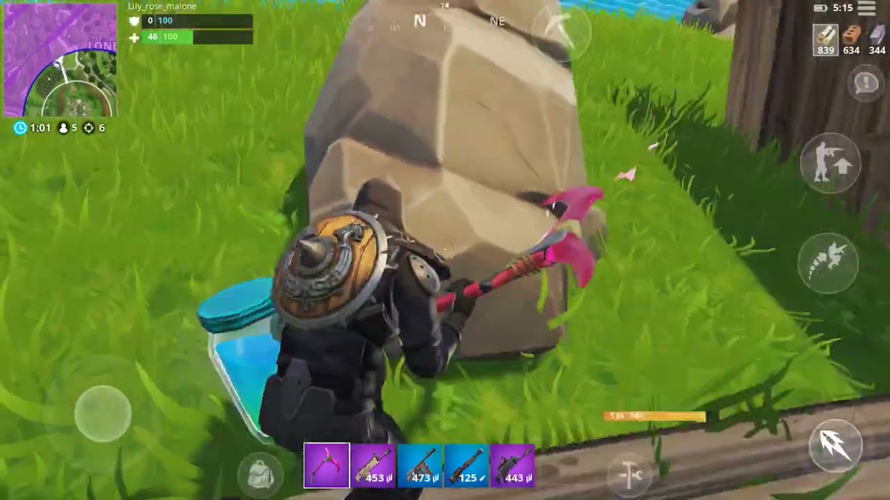 Fortnite CH1S5 Mobile Gameplay (August 2018)
