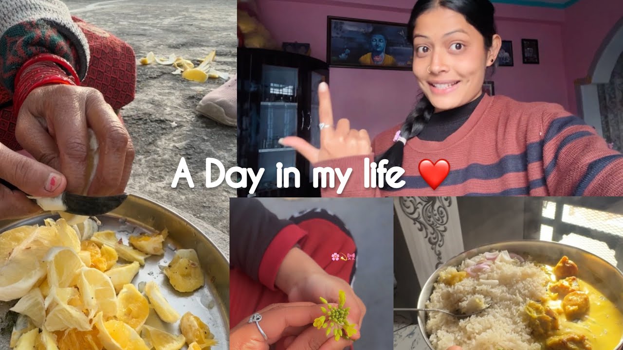 Sunday vlog❤️सर्दीयो में दिन का पता ही नही चलता ।#vlogs #dailyvlog @muskan_bisht 