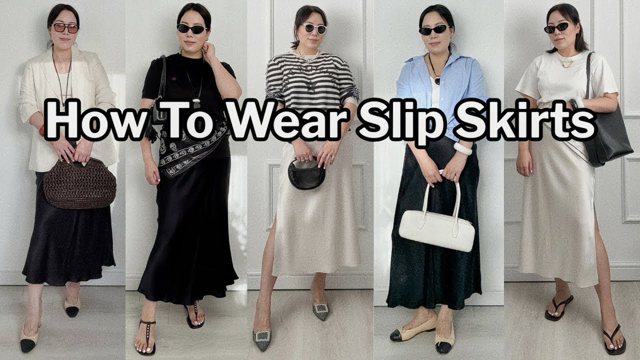 How To Wear Slip Skirts: 11 Outfit Ideas with Styling Tips on Accessories | Sanecyndy