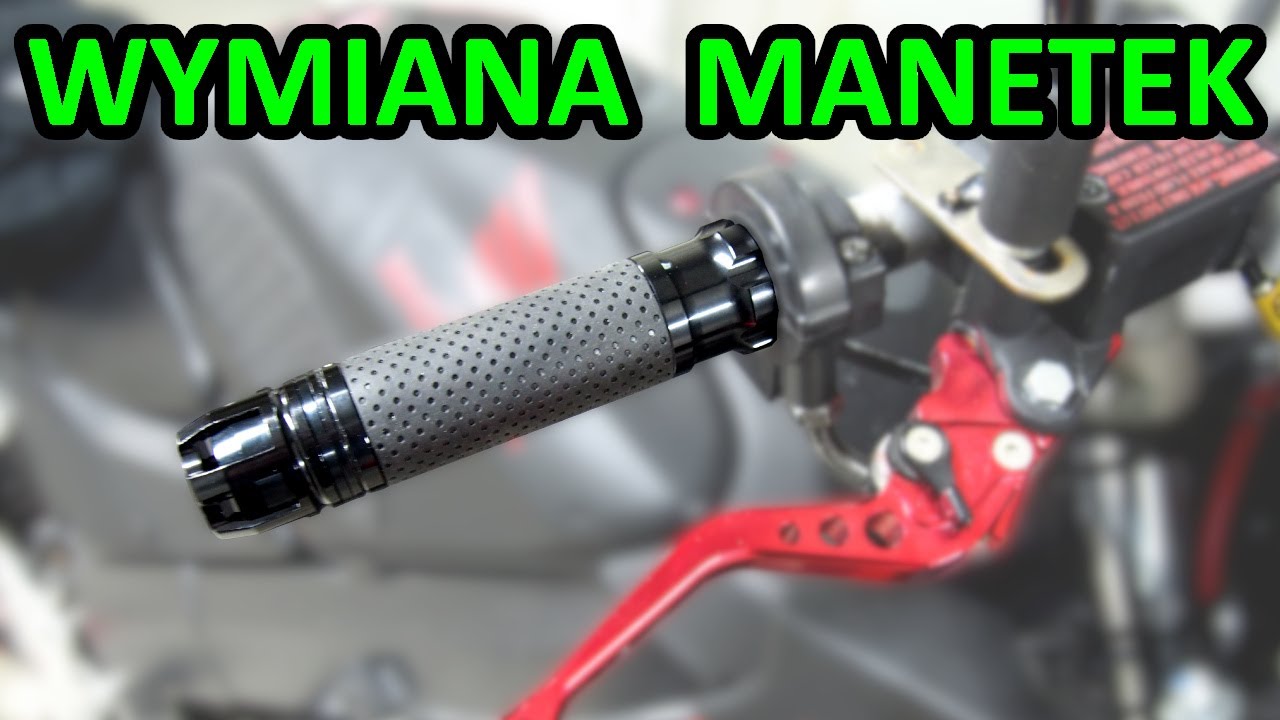 Wymiana manetek w motocyklu