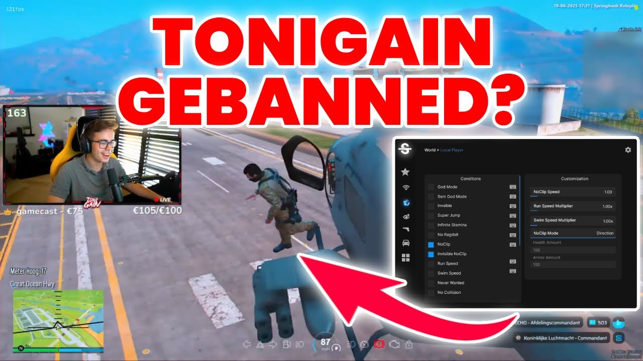 IK GAF DEZE LIVE-STREAMER EEN BAN... GTA 5 ROLEPLAY