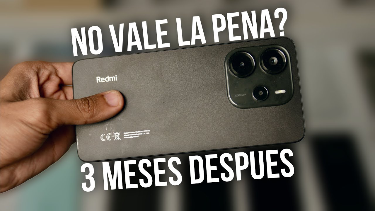 La VERDAD del Redmi Note 14 despu&eacute;s de 3 MESES de USO!