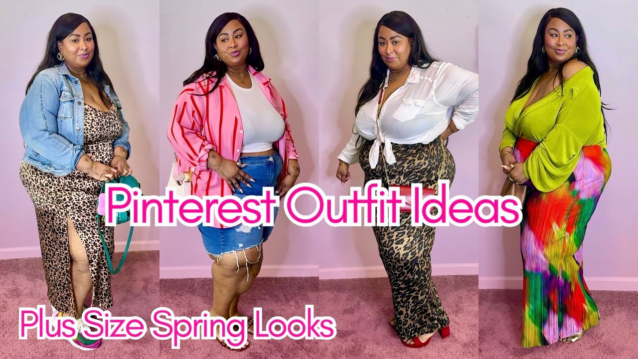 7 Plus Size Pinterest Inspired Spring & Summer Outfits 🌸 | Day 3 of 21 Days of Candace
