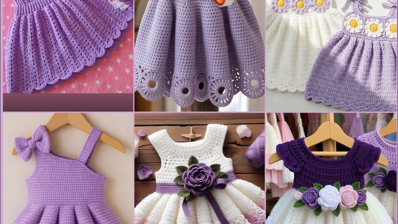 New crochet baby frocks design ideas || new designs For #2026 