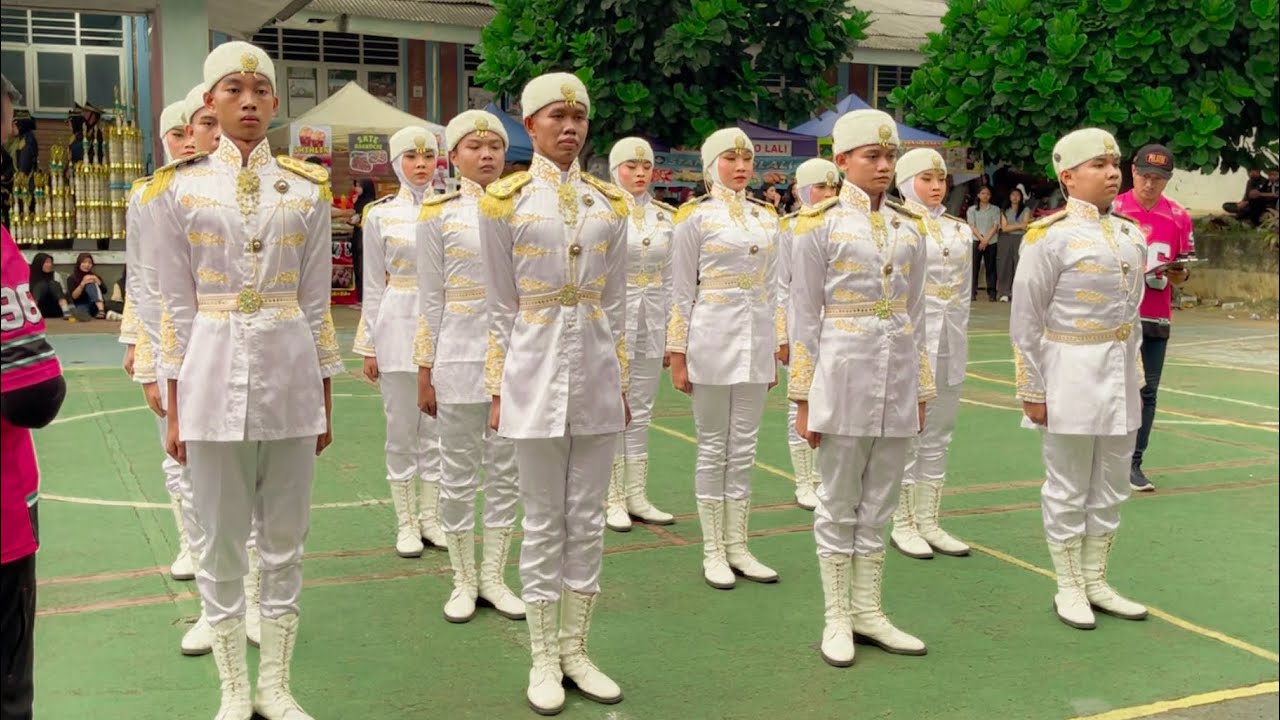 JUARA UTAMA 1 PASKIBRA SMK PGRI 2 CIBINONG LPBB GEMERLAP