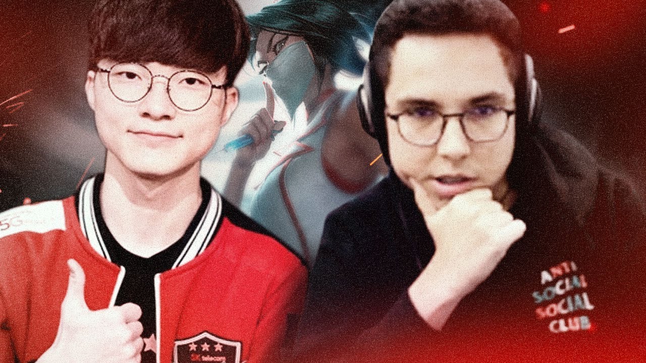 Aprendi A Jogar De Akali Com O Faker!