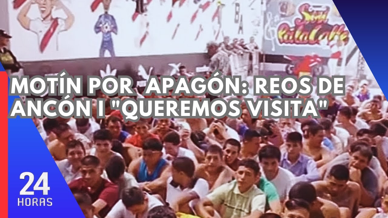 Penal Ancón I: cinco reclusos sancionados tras intento de motín