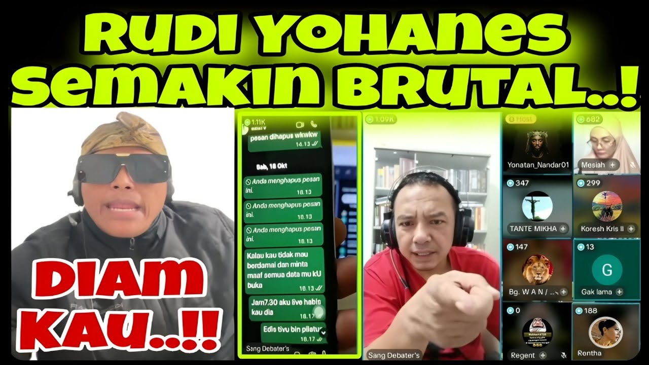 AKSI SEMAKIN BRUTAL❗️Rudi Yohanes Semakin Mendesak Edis TV Agar Dapat Dideportasi Dari Amerika