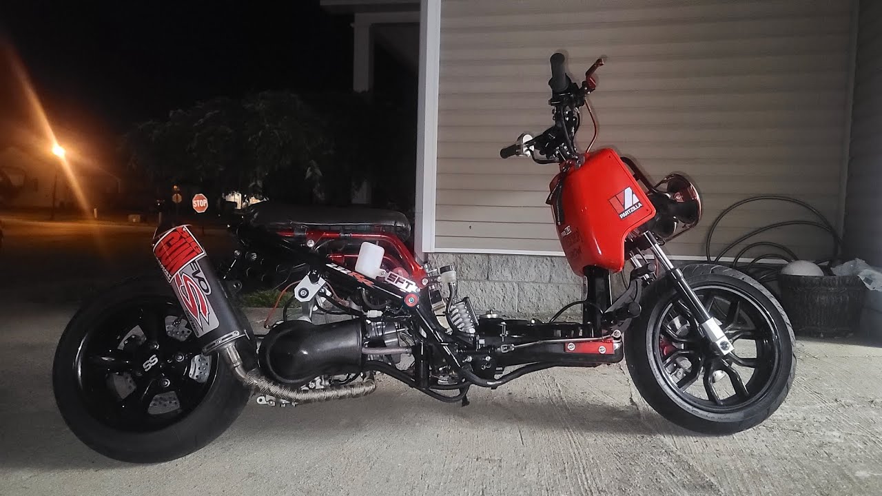 Test & Tune Our Upgraded 232cc 4 Valve Liquid Cooled Swapped Honda Ruckus
