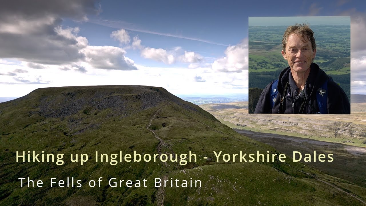 Yorkshire Dales Three Peaks Walk (Y3P):  Hiking up Ingleborough from Horton in Ribblesdale