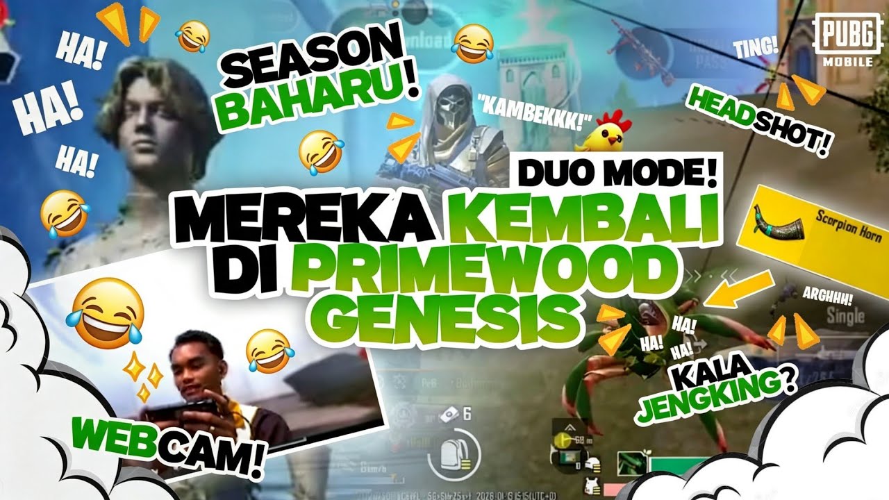 *EXCITED!* ALONG COMEBACK✨ Dengan KONTEN PUBJI🤣 di EVENT BAHARU🔥! | PUBGMOMEN (Malaysia)