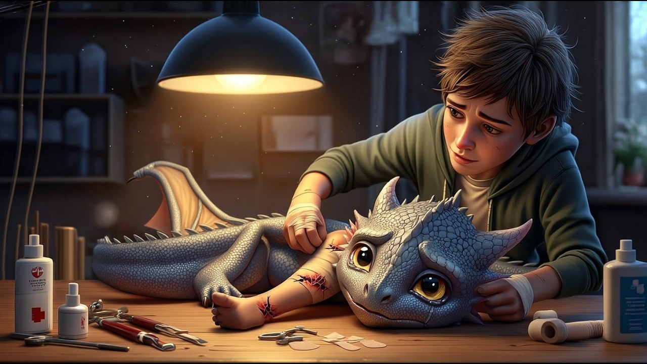 A Human Child Found a Crying Dragon Hatchling on His Way Home—By Morning the Skies Knew His Name HFY