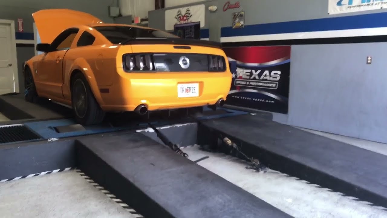Dyno Pulls 480whp Saleen Supercharged S197 Mustang