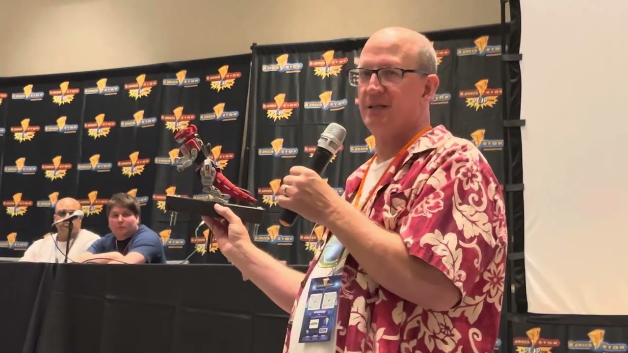 Ranger Stop Orlando Rick Shick Panel: The Tyrannosaurus Dino Zord puppet